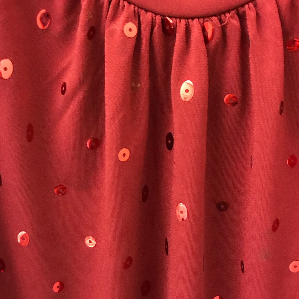 Crew neck dark red shirt - Picture 4 of 5